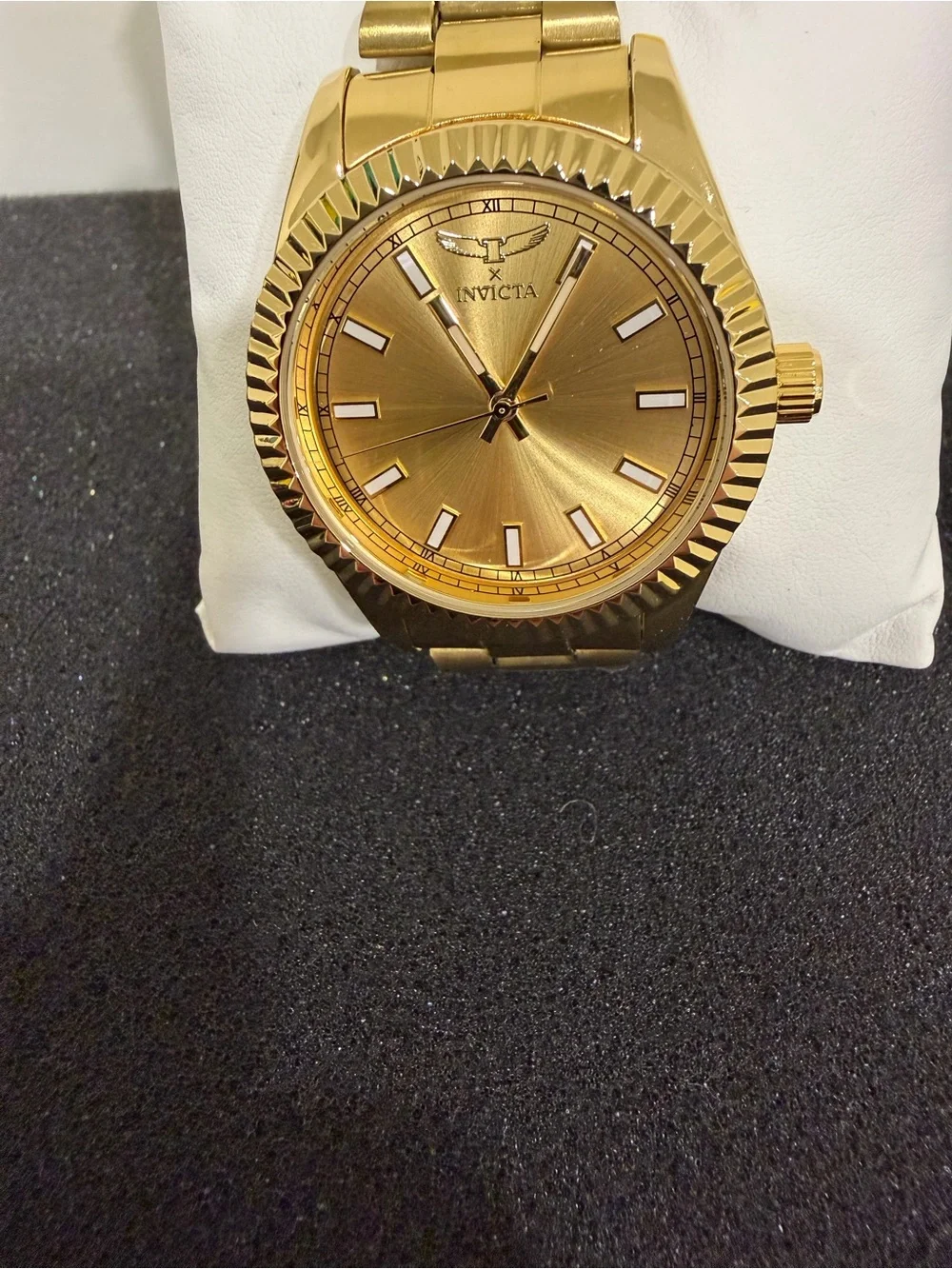 Invicta Specialty Gold-Tone Stainless Steel Bracelet Watch 40mm